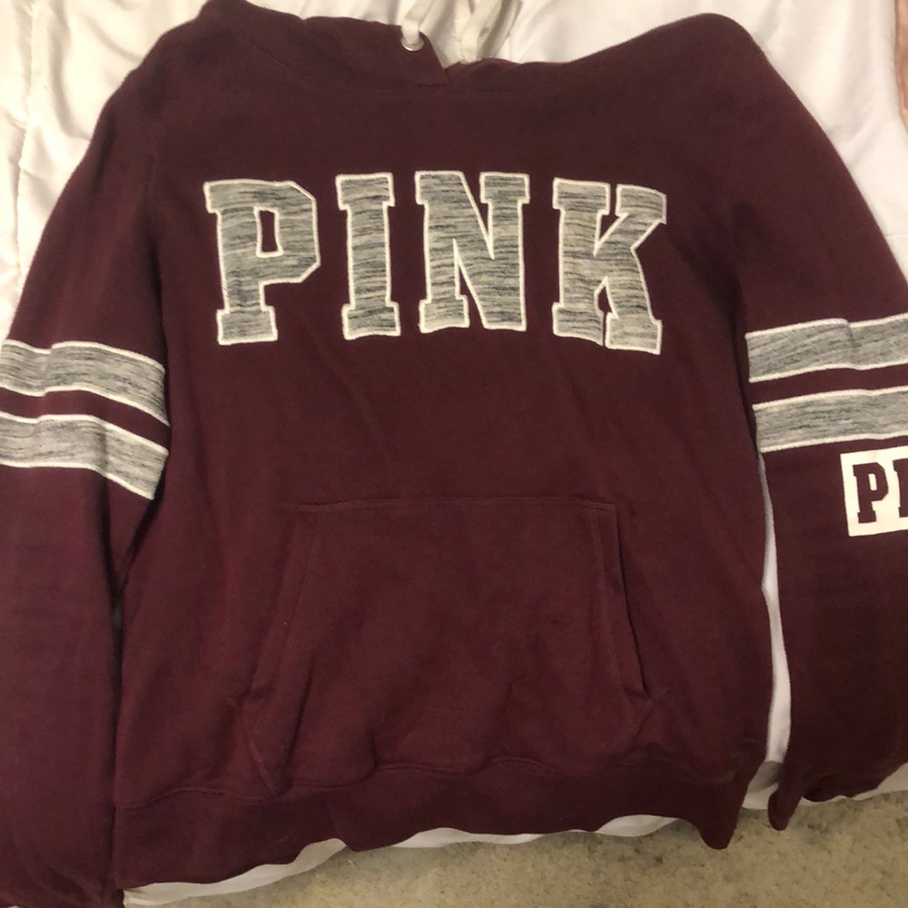 Red pullover jacket